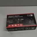 NEOTRIL 6 Mil Heavy Duty Black Nitrile Disposable Gloves, Latex Powder-Free, Textured Rubber Gloves for Cooking Mechanic