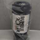 RumbleRoller - Extra Firm Textured Muscle Foam Roller Manipulates Soft Tissue Like A Massage Therapist (Black, Compact)
