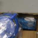 Fitvids Anti-Burst and Slip Resistant Exercise Ball Yoga Ball Fitness Ball Birthing Ball with Quick Pump, 2, 000-Pound Capacity, Blue, 22-inch, M