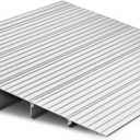VEVOR Door Threshold Ramp, 5 inch Rise, Aluminum Alloy Threshold Ramp Rated 800 lbs Load Capacity, Handicap Ramps for Home Steps for Wheelchair, Scooters, Power Chairs, Walkers, Bicycle, Tricycle