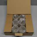 12PCS Glass Votive Candle Holder for Wedding Table Centerpiece, Clear Tea Lights Candle Holders for Dinner Birthday Party Decor