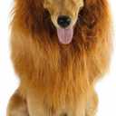 Halloween Realistic & Funny Lion Mane for Dog Costumes for Medium Large Dogs, Dog Halloween Costumes for Medium to Large Sized Dogs Lion Mane Wig for Dogs, Fits Neck Size 19"-29"