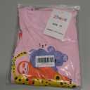 Toddler Girls Summer Outfit Cotton Flutter Sleeve Tank Top and Shorts Cute Clothing Set Size: 7Y (Leopard Pink)