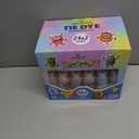 24 Colors Tie Dye Kit, Tie Dye Set for Kids, Pre-Filled Bottles, Non Toxic Permanent Fabric Dye Art Set, Easy DIY Fabric Art - Create Fun (24 Colors)