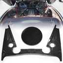 Rear Engine Compartment Trims,Surrounded Engine Accent Cover fit for Chevrolet Chevy Corvette C8 Stingray Coupe 2020-2026,for Z06 E-ray 2023-2026,Engine Bay Side Panels,Carbon Fiber Look