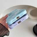 Caseative for iPhone 14 Pro Max Case,Water Ripple Pattern Wave Compatible with iPhone Case (Light Purple,iPhone 14 Pro Max)