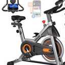 YOSUDA Exercise Bike Stationary Indoor Cycling Bike for Home 300 Lbs Weight Capacity, Comfortable Seat Cushion and LCD Monitor