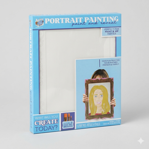 Portrait Painting, ages 4+ (2pcs)