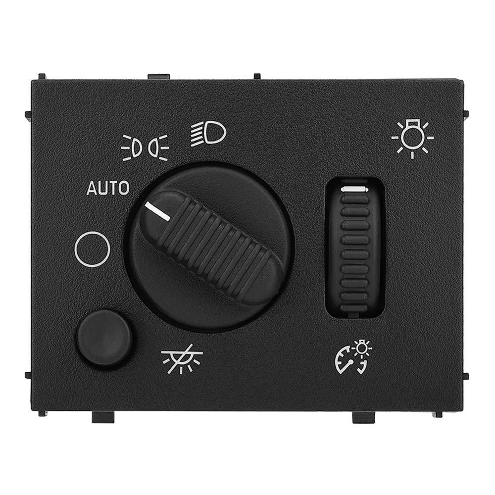 Headlight Switch Compatible with 03-07 Silverado, JoyTutus Sierra Yukon Escalade Suburban Tahoe 2003 2004 2005 2006 2007, Headlamp Dimmer Switch Replacement for 19381535 D1595G 15194803