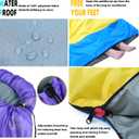 Sleeping Bags for Adults Kids - 3 Season Cold&Warm Weather Waterproof Camping Sleeping Bags - Lightweight Sleeping Bags for Camping Hiking Outdoor Travel