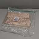 MOSISO Compatible with MacBook Pro 13 inch Case M2 2025, 2024, 2023-2016 A2338 M1 A2251 A2289 A2159 A1989 A1708 A1706, Glitter Sparkly Plastic Hard Shell&Keyboard Cover&Screen Protector, Chalk Pink