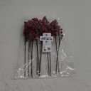 12Pcs Artificial Red Berries Stems, 13.5" Waterproof Burgundy Berry Branches for Home Holiday Wedding DIY Christmas Tree Wreath Flower Decor