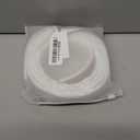 Door Draft Stopper,Adjustable Door Sweep for Bottom of Door,Silicone Weather Stripping Door Bottom Seal Blocker Air Noise,Under Door Gap Filler for Interior/Exterior Doors(White, 78inch)