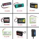 RC Battery Charger for T-raxxas Smart NiMH/NiCd Battery Charger for 4.8V 7.2V 8.4V 9.6V Battery Compatible 2.4V-12V NiMH/NiCD Pack