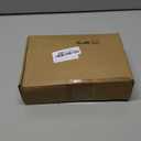 24 Set Mini Pink Christmas Stockings Set with Gold Sequin Snowflake 6 Inch Faux Fur Xmas Hanging Stocking Small Plush Xmas Stocking with Christmas Kraft Gift Tags