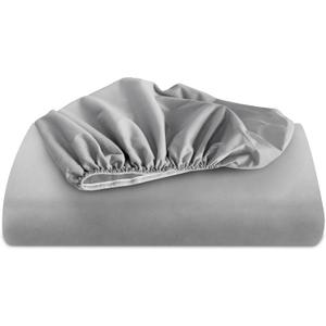 Biloban Queen Sofa Bed Fitted Sheet, Queen Sofa Bedding Fitted Sheets Only with Deep Pocket up to 8", Bottom Sheet, Shrinkage & Stain Resistant Bed Sheets, Wrinkle Free & Easy Care, Grey