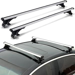 Universal Roof Rack Adjustable 48" Cross Bars, Upgraded Aluminum Alloy Car Roof Rack Carrier Holders Brackets, for Ski Luggage Rack Kayak Bike Canoe Snowboard Cargo Basket, 165LB/75KG Max Load