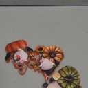 DoubleFill 3 Pcs Fall Pumpkin Gnome Thanksgiving Figurines Wooden Figurines Wood Decorations for Party Home Table Decor Gifts