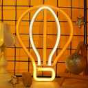 Battery Powered Neon Light,LED Table Decoration,Bedroom Wall Decoration,Birthday Gift (Hot Air Balloon)