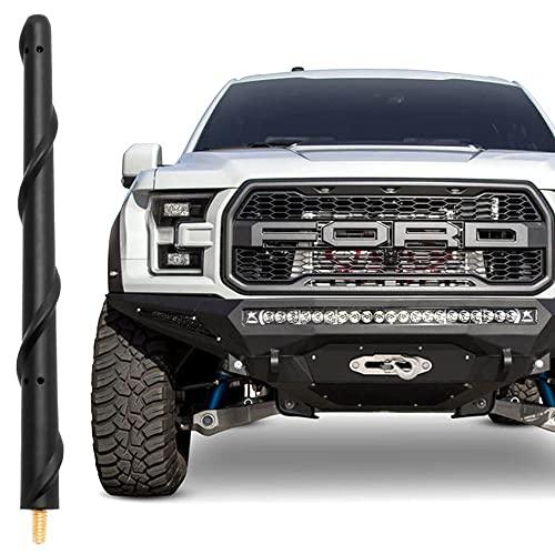 BASIKER Short Antenna for Ford F150 F-150 2009-2024 2025, Ford F150 Accessories, 7 Inch Truck Car F250 F350 Antenna Replacement for AM FM Reception