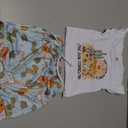 Short Sleeve T-shirt Shorts Clothing Set Size 110