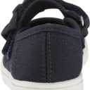 The Children's Place girls Uniform Bow Strap Canvas Sneakers, 5 Toddler