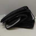 YIHOUSE Memory Foam Black Bathroom Rug Sets 5 Piece, Ultra Absorbent Bath Mat for Bathroom  NonSlip Machine Washable & Dry Quickly, 5 Piece Bathroom Mat Set, Black