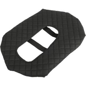 cciyu Black Jump Seat Armrest Cover Replacement fit for 2019-2025 for Chevy Silverado GMC Sierra Accessories Center Console Cover