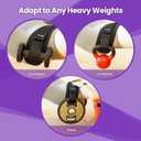 Hip Thrust Belt, Balency Hip Thrust Belt for Dumbbells Heavy, Booty Belt for Hip Thrust, Slip-Resistant Padding Hip Thrust Belt for Gym or Home Workouts, Hip Thrust Band for Dumbbell Kettlebell Plate
