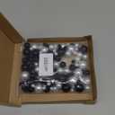 PATIKIL 150 Pieces Floating Beads, 8/14/20mm Vase Fillers Beads Vase Centerpieces Floating Pearl Bead No Hole and 8000Pcs Clear Water Gel Bead for Vase Decoration, Black/White