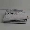 BESTSWEETIE 5x7 Area Rugs for Living Room Washable Moroccan Farmhouse Neutral Geometric Low Pile Non-Slip Soft Print Pattern Rug for Bedroom Kitchen Dining Room Entryway Black/Brown