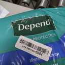 Depend Fresh Protection Adult Diapers, Incontinence Underwear for Men, Disposable, Maximum, Large, Grey, 28 Count
