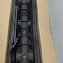 Deep Profile HDPE Trench Drain-39.4Lx6.1Wx5.5H in. Channel Drain with Grates,Durable Plastic Trench Drain System for Outdoor,Yard Fence,Houseside,Pool,Sidewalk,Patio,Backyard,Landscape