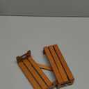 2Pcs Miniature Dollhouse Bench Set - Tiny Park Bench & Chair Model for Dollhouses, 1:12 Scale Wooden Furniture Accessories
