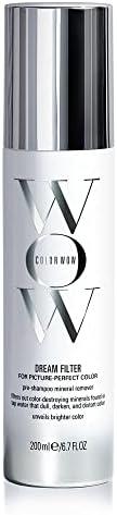 COLOR WOW Dream Filter Pre Shampoo Mineral Remover – Hard water detox | Get Lighter, Brighter, Shinier Color in 3 Minutes