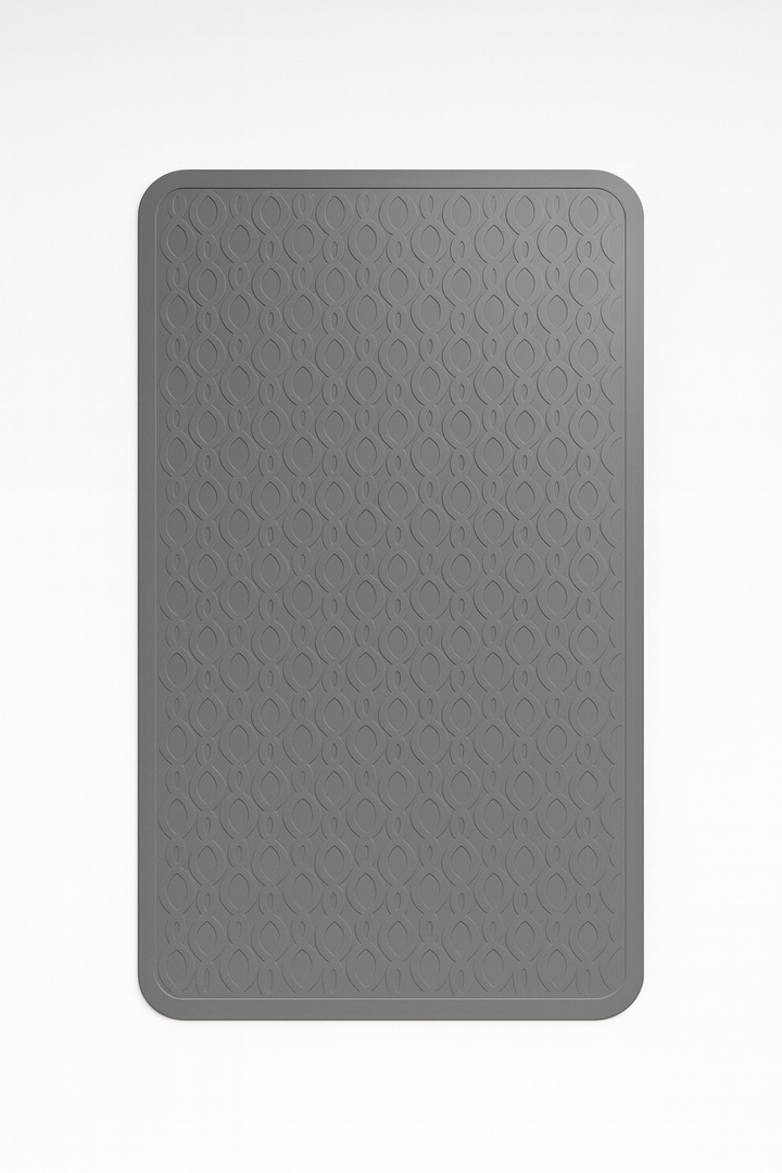 Non-Slip Bath Mat 28x16 – Soft Rubber Bathroom Mat with Textured Surface