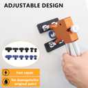 139pcs Dent Puller Kit, Paintless Dent Removal Kit for Dent Repair, Car Dent Repair Kit with Golden Lifter, Bridge Puller, Slide Hammer T-Bar, Car Dent Puller for Car Refrigerator Door Ding Repair