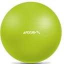 APEXUP Yoga Ball Exercise Ball Anti Slip Heavy Duty for Fitness, Balance & Core Workout, Balance Training, Pregnancy & Physical Therapy, 5 Sizes (XL (27"~30") 75cm, Green)