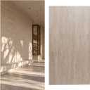 Faux Travertine Soft Stone Flexible Wall Panels 23.6" × 47.2", 4 Pcs
