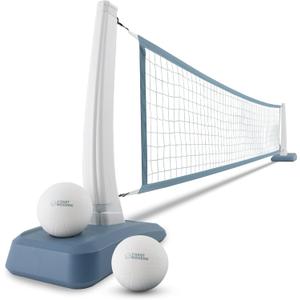 Coast Modern Pool Volleyball Net - Premium Volleyball Pool Game Set for Adults & Family - Accessories Included, 15 ft x 1.2 ft