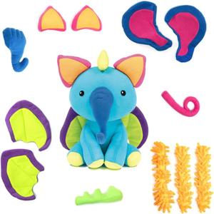 Educational Insights Mixaroo - Stuffed Animal for Social Emotional Learning Activities, Fine Motor Preschool Toys, Toddler Learning Toys, Kindergarten Classroom Must Haves, Gifts for Kids Ages 2+