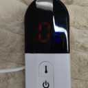 Heated Electric Blanket Throw: 6-Level Fast Heating, 4-Hour Auto-Off, Soft&Warm Stripe Faux Rabbit Fur, for Couch Home Office, with Overheating Protection & ETL Certified (50 x 60,Khaki)