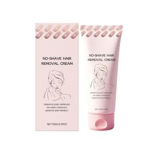 No Shave Hair Removal Cream, 5-Minute Hair Removal Cream for Sensitive Skin, Fast and Gentle, Moisturizing & Nourishing Formula for Women
