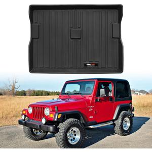Custom All Weather TPE Cargo Mats Trunk Liner for 1997-2006 Jeep Wrangler TJ/LJ Accessories (for 1997-2006 Jeep Wrangler TJ/LJ Cargo Mats) Custom All Weather TPE Cargo Mats Trunk Liner for 1997-2006 Jeep Wrangler TJ/LJ Accessories (for 1997-2006 Jeep Wrangler TJ/LJ Cargo Mats)