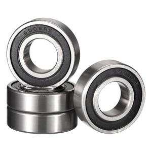 6006-2RS Deep Groove Ball Bearings, ID 30mm x OD 55mm x Width 13mm Double Rubber Sealed Ball Bearing Pre-Lubricated Chrome Steel Z2 Lever 4pcs
