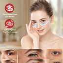 Red Light Therapy for Eyes, Under Eye Red Light Therapy Device, 3D Contour Microcurrent Eye Massager for Dark Circles, Puffiness and Fine Lines, Rechargeable Eye Treatment Glasses