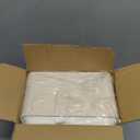 ECOLipak 100% Compostable 5 Compartment Plates, 125 Pack Disposable Paper Plates, Heavy-Duty Biodegradable Sugarcane Plates, Eco-Friendly School Lunch Trays (10.25 x 8.25 inch White 125pk)