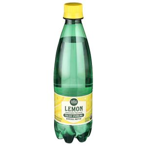 Whole Foods Market, Lemon Sparkling Mineral - unit, 500 ml (EXP 07/24/26)