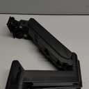 Dual Monitor Wall Mount, Double Monitor Wall Stand for Two 17-32 inch Flat Computer Screens, Height Adjustable Gas Spring Mounted Bracket Arms Hold up to 17.6lbs, VESA 75/100