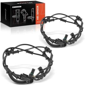 A-Premium 2PC Front ABS Wheel Speed Sensor Compatible with Ram 2500/3500 2014-2018, Off Road Suspension, Replaces 68165624AD, 0265004257